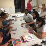 deelnemers kik opleiding curacao 2019 tijdens uitleg kracht van 8 kaartspel